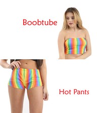 Ladies Girls Women Rainbow