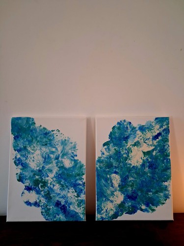 Abstract canvas set - -,