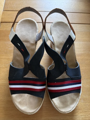 Rieker ladies navy sandals - rieker,