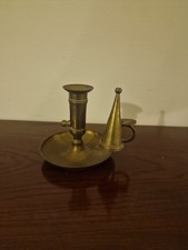 Antique Brass Chamber Stick