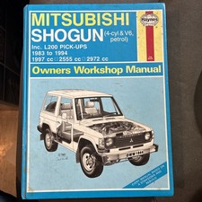 Mitsubishi Shogun Haynes