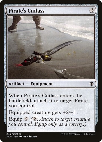 Mtg pirate cutlass - [mtg],