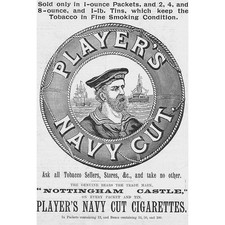 PLAYER'S NAVY CUT Cigarettes