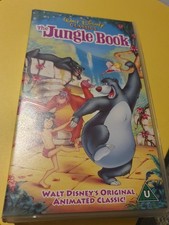Walt Disney Classics The Jungle Book VHS Tape Video Cassette