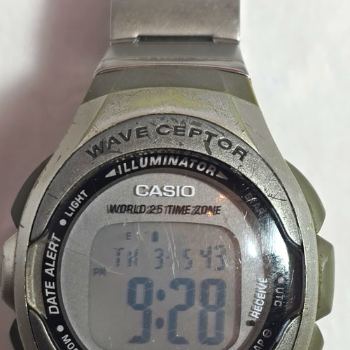 Casio wave ceptor atomic - casio,