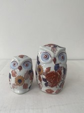 2 Lovely China Owls