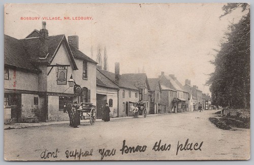 Bosbury village near - village,
