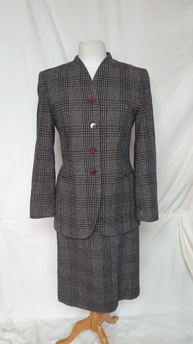 Ladies wool skirt suit - suit,
