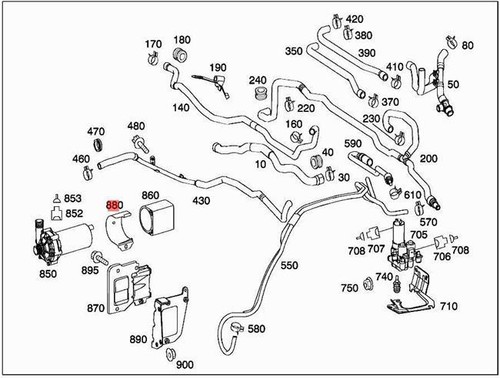 Genuine mercedes bracket w251 - genuine,