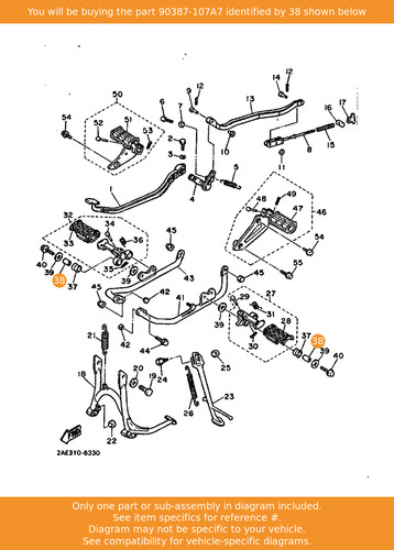Yamaha collar 90387 - yamaha, collar,