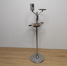 Art Deco Ashtray Stand Nude Female 65cm Tall Yeomans EPNS England 1920's