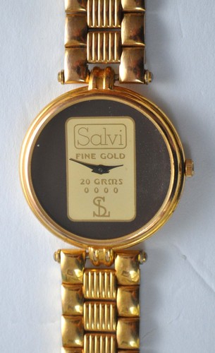 Rare vintage salvi ingot - vintage, 18k