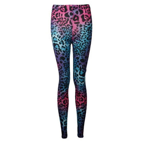 Ladies skinny printed leggings - skinny,