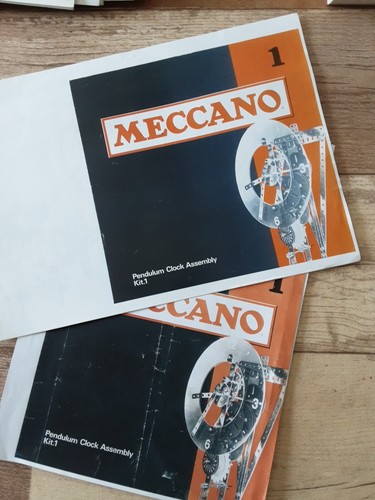 Meccano clock kit - clock,