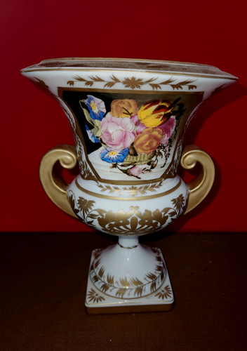 Antique porcelain gildet bell - antique,
