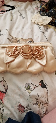 Small gold clutch - small,