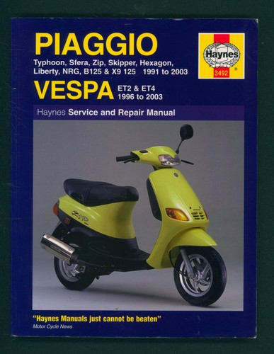 Piaggio vespa haynes 125 - vespa, 80
