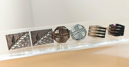 Vintage silver tone cufflinks - vintage,