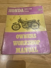 Honda CB250 CB350 K2 K3 K4 Haynes Workshop Manual