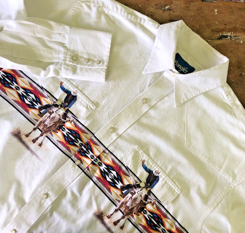 Wrangler western shirt - wrangler, men's