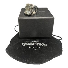 The Great Frog Citrine Leopard Print Ring Size H RRP £340 (Retired) 