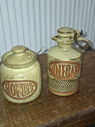 Vintage tremar vinegar bottle - vintage,