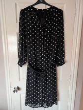 Peacock Ladies long polka dot