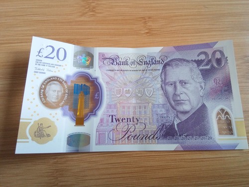 King charles twenty pound - twenty,