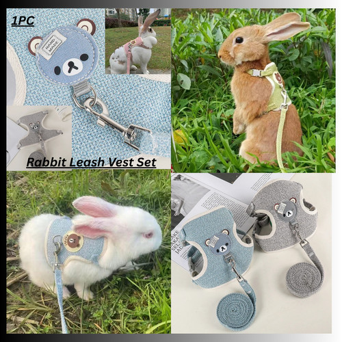 Bunny leash vest set - –, soft