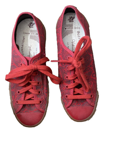 Flyers red paisley sneaker - flyers,