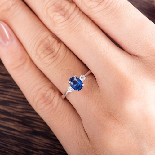 2ct oval cut blue - oval,