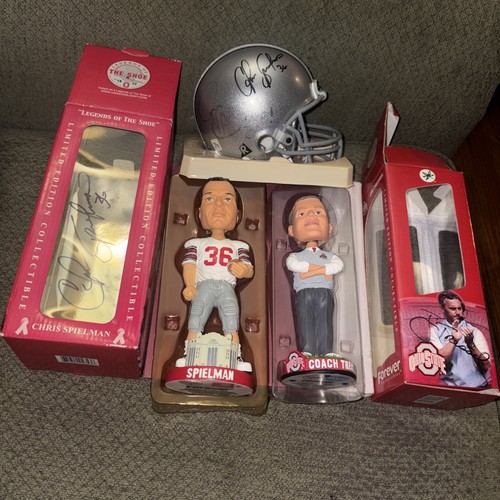 Chris spielman mini helmet - helmet, &
