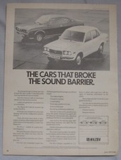 1974 Mazda RX-3 & RX-4 Original advert No.1