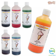 625G Ice Cream SAUCE Topping PREMIUM BRANDED Multiple FLAVOURS Syrup BOTTLE UK