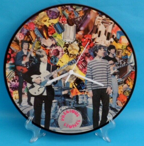 Rolling stones clock vinyl - stones,