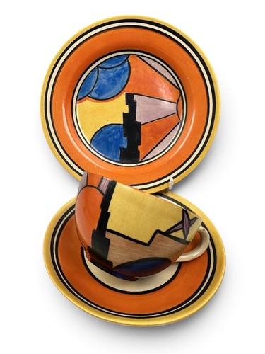 Clarice cliff sunray globe - cliff,