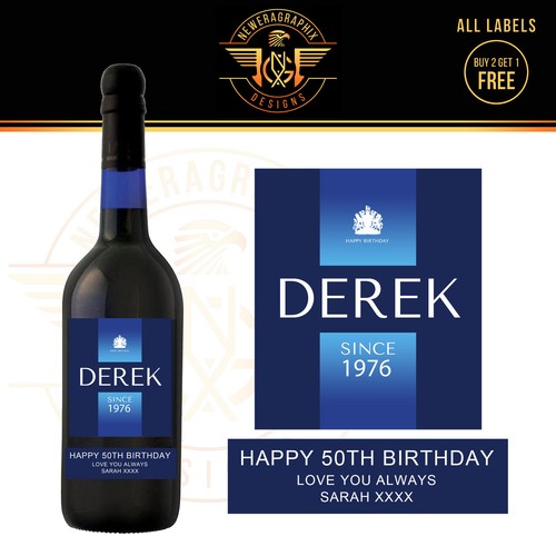 Personalised bristol cream - personalised,