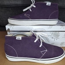 Vans Womens Purple Chukka