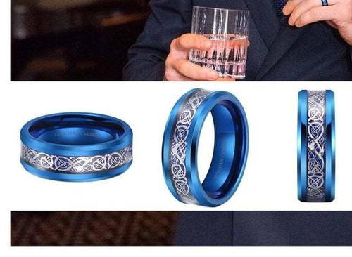 Pair rings 8mm - of,