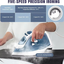 2400W Steam Iron Non-Stick