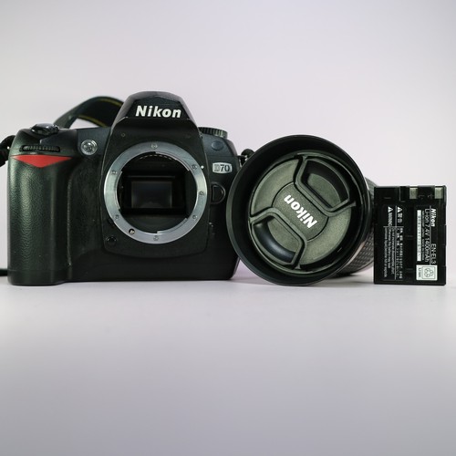 Nikon dslr d70 - dslr, black