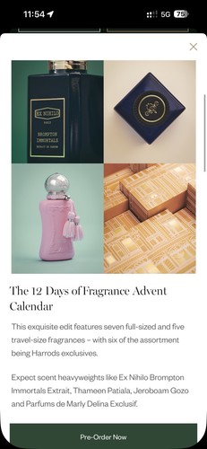 Harrods days fragrance - of,