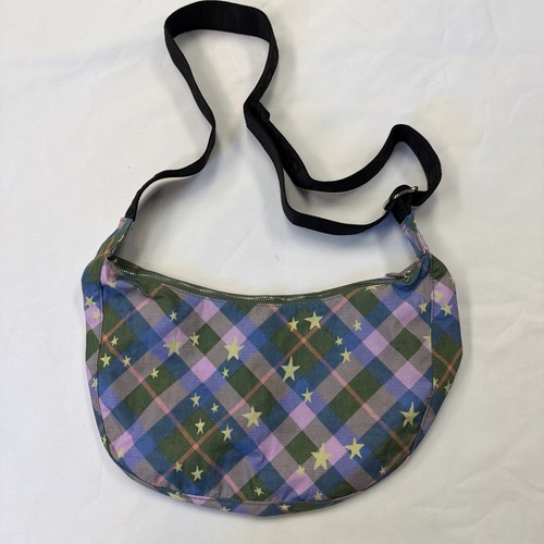 Nwt baggu green star - star, plaid