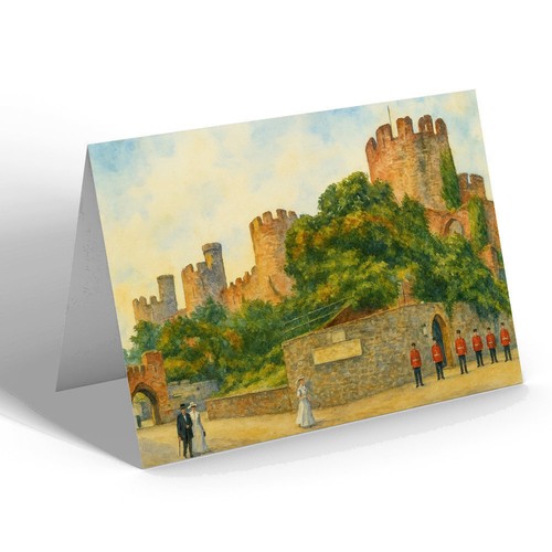 Notelet conway castle - castle,
