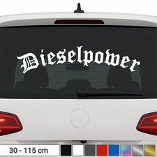 Diesel Power Sticker Truck