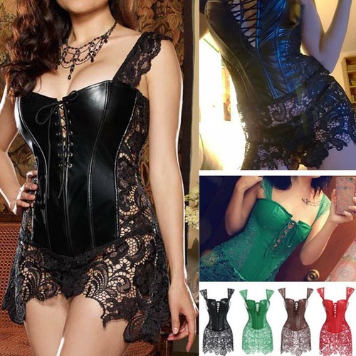 Ladies steampunk faux leather - steampunk,