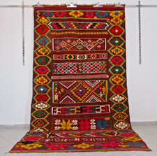 Moroccan Handmade Vintage Rug