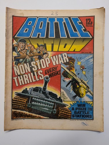 Battle action comic - comic,, june