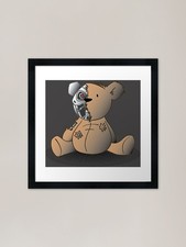 Terminator Teddy Framed Art