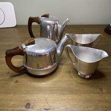Retro Tea Set-Picquot Ware 4 Piece Tea Set